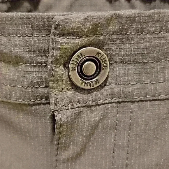 Kuhl Hiking Climbing Grey Cargo Outdoor Pants Size 6 Short - Picture 4 of 12